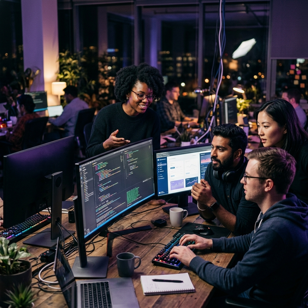 AppSpring engineering team developing digital solutions